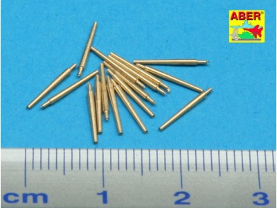 Set of 16 pcs 102 mm type BL Mk.IX barrels for Royal Navy 