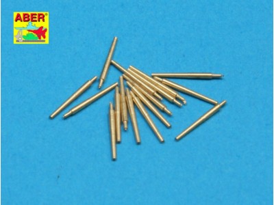 Set of 16 pcs 102 mm type BL Mk.IX barrels for Royal Navy 