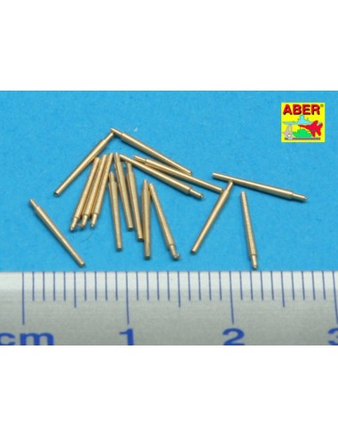 Set of 16 pcs 102mm QF Mk.V barrels for Roval 