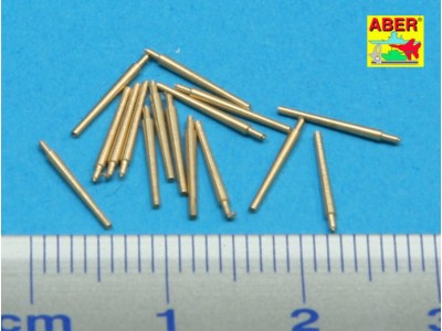 Set of 16 pcs 102mm QF Mk.V barrels for Roval 
