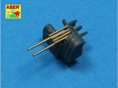 Set of 8 pcs 127 mm barrels with recoil for japan ships 