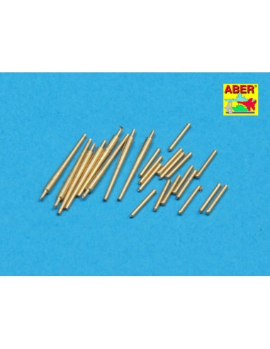 Set of 8 pcs 127 mm barrels with recoil for japan ships 
