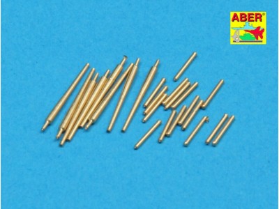 Set of 8 pcs 127 mm barrels with recoil for japan ships 