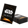 STAR WARS: UNLIMITED ART SLEEVES - CARD BACK ORANGE ACC.