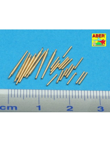 Set of 8 pcs 127 mm barrels with recoil for japan ships 