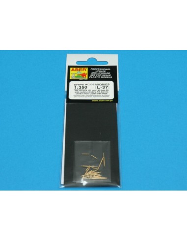 Set of 8 pcs 127 mm barrels with recoil for japan ships 