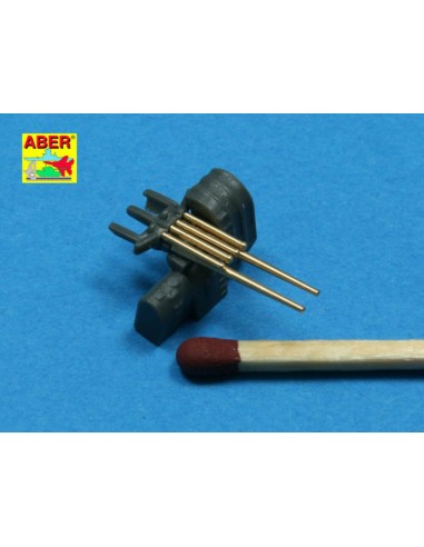 Set of 8 pcs 127 mm barrels with recoil for japan ships 