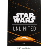 STAR WARS: UNLIMITED ART SLEEVES - CARD BACK ORANGE ACC.