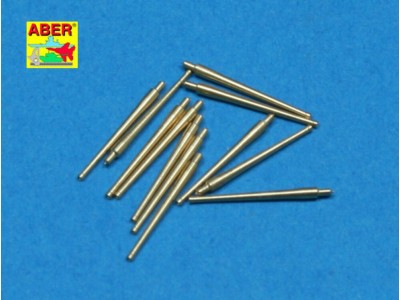 12 pcs 100mm barrels for French ships 