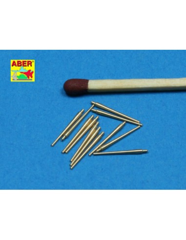 12 pcs 100mm barrels for French ships 