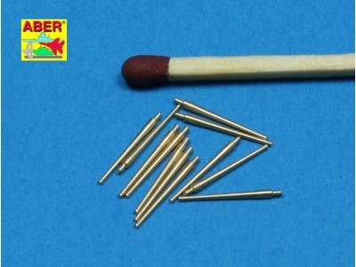 12 pcs 100mm barrels for French ships 