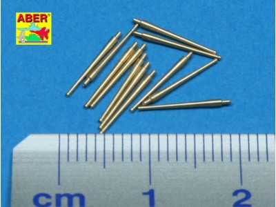 12 pcs 100mm barrels for French ships 