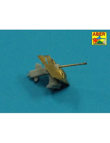 6 pcs 4 cm Flak 28 barrels with shields 