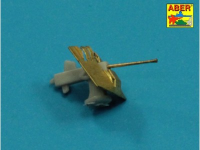 6 pcs 4 cm Flak 28 barrels with shields 