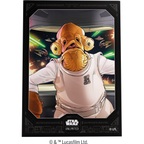 STAR WARS: UNLIMITED ART SLEEVES - ADMIRAL ACKBAR ACC.