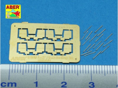 16 pcs 2cm barrels for Flakvierling 38 