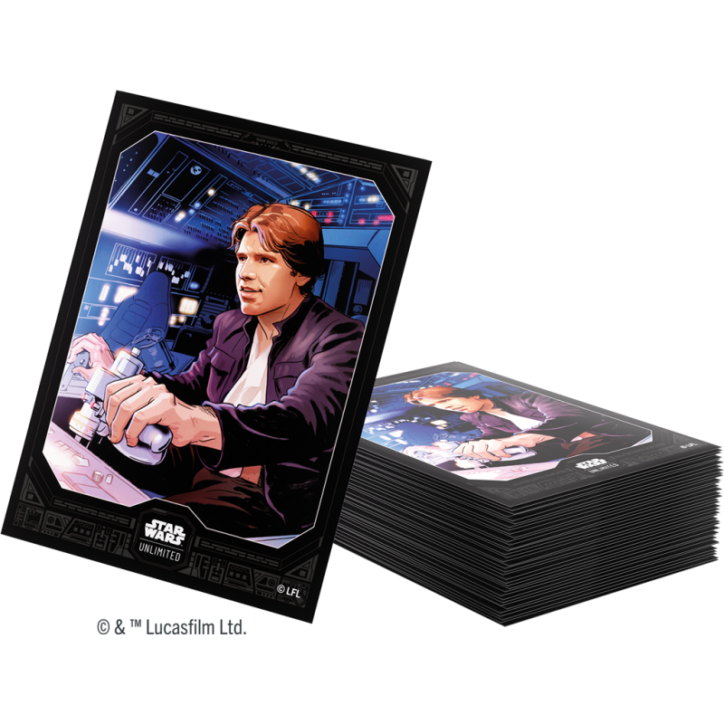 STAR WARS: UNLIMITED ART SLEEVES - HAN SOLO ACC.