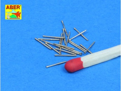 Set of 20 pcs 37mm/54 breda gun barrels 