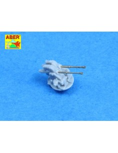 Set of 20 pcs 37mm/54 breda gun barrels  2