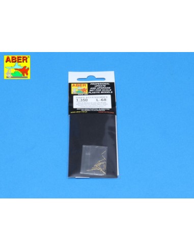 Set of 20 pcs 37mm/54 breda gun barrels 