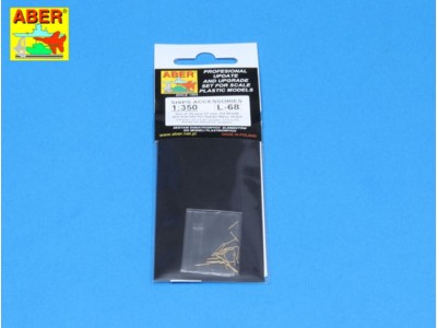 Set of 20 pcs 37mm/54 breda gun barrels 