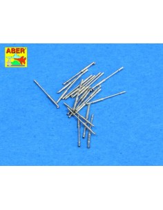 Set of 20 pcs 20mm/65 breda gun  2