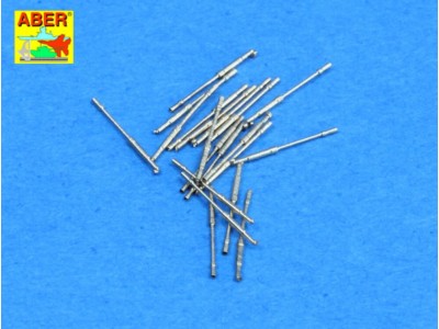 Set of 20 pcs 20mm/65 breda gun 