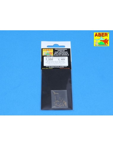 Set of 20 pcs 20mm/65 breda gun 