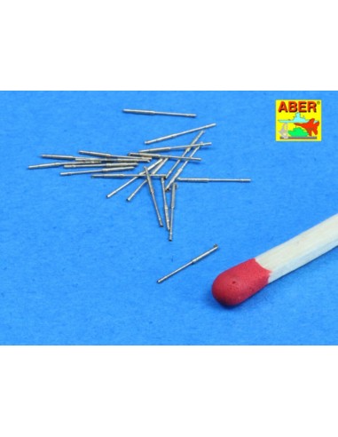 Set of 20 pcs 20mm/65 breda gun 