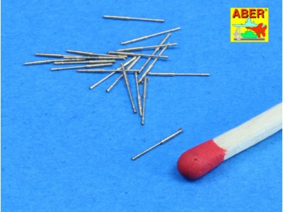 Set of 20 pcs 20mm/65 breda gun 