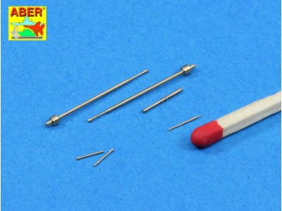 Set of barrels and periscopes for U-Boot type IX 