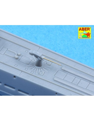 Set of barrels and periscopes for U-Boot type IX 
