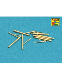 Barrels set for Japnnese Light Cruiser like: Abukama; Isuzu; Kinu; Nagara; Natori; Yura -140mm x 7, 25mm x 4, 13mm x 4 