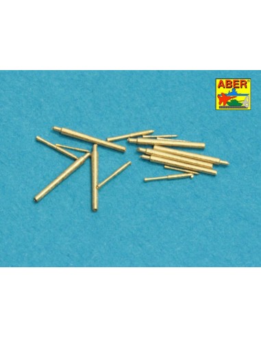 Barrels set for Japnnese Light Cruiser like: Abukama; Isuzu; Kinu; Nagara; Natori; Yura -140mm x 7, 25mm x 4, 13mm x 4 