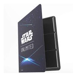 STAR WARS: UNLIMITED 18-POCKET ALBUM - CARD BACK BLUE