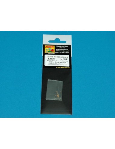 Set of 20 pcs 20mm barrels C/38 