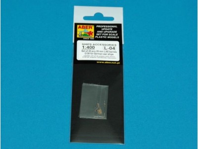 Set of 20 pcs 20mm barrels C/38 