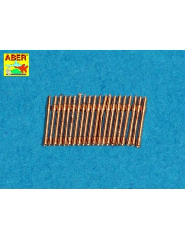 Set of 20 pcs 20mm barrels C/38 
