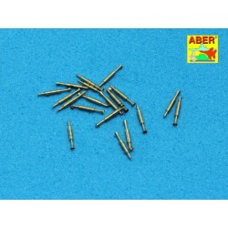 Set of 20 pcs QF 2-pdr (40mm) Mark VIII Pom-Pom 