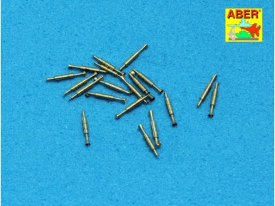 Set of 20 pcs QF 2-pdr (40mm) Mark VIII Pom-Pom 