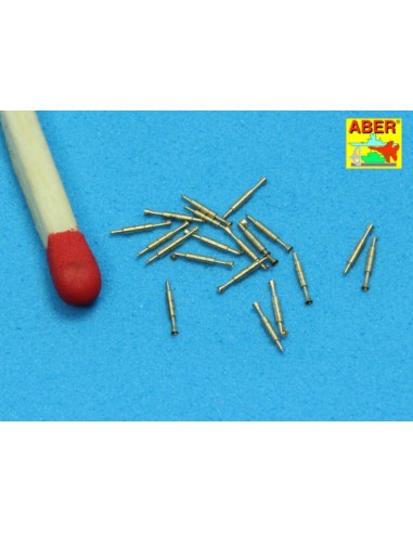 Set of 20 pcs QF 2-pdr (40mm) Mark VIII Pom-Pom 