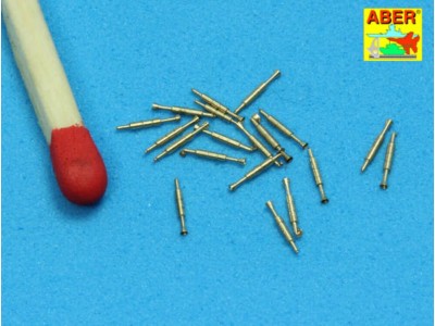 Set of 20 pcs QF 2-pdr (40mm) Mark VIII Pom-Pom 