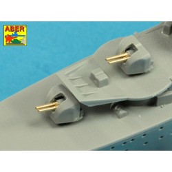 Set of barrels for Polish Destroyer Blyskawica; 102mm x 8; 40mm x 4; 20mm x 4  2