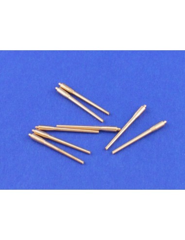 Set of 8 pcs 380 mm long barrels for ships Richelieu,Jean Bart 