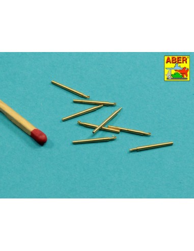 Set of 8 pcs 380 mm short barrels for ships Richelieu,Jean Bart 