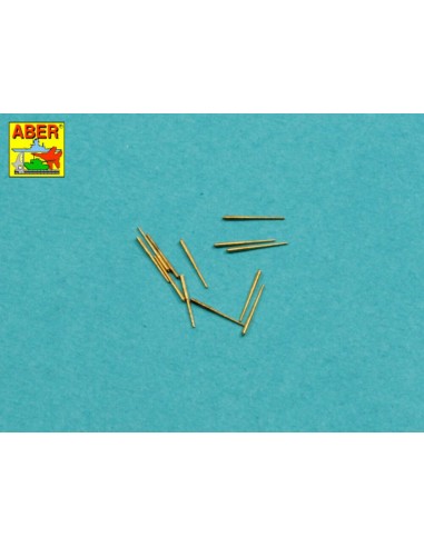 Set of12 pcs 100 mm  barrels for ships Richelieu,Jean Bart 