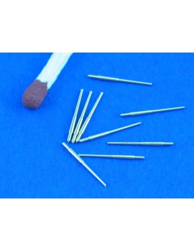 Set of 12 pcs 155 mm  barrels for ships Yamato,Musashi 