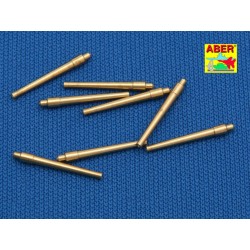 Set of 8 pcs 381mm short barrels for turrets with antiblast covers ships Hood  2