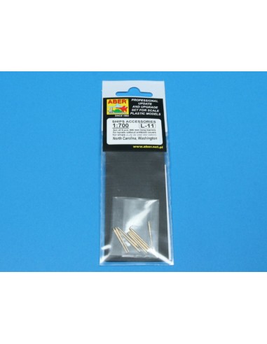 9 pcs 406 mm long barrels for North Carolina 