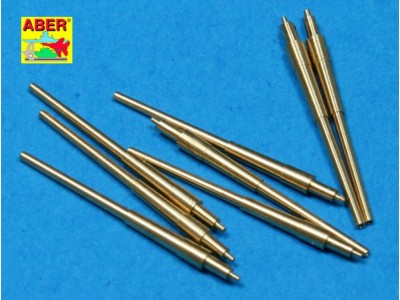 8 pcs 380 mm barrels for Bismarck 